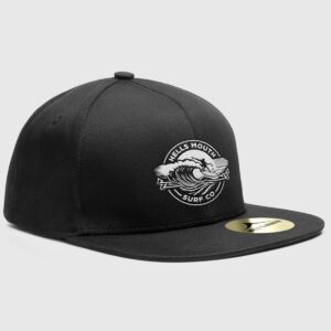 Hell's Mouth Surf Snap back hat in black