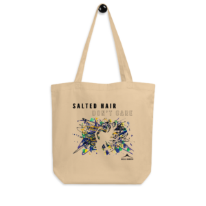 Hells Mouth Salted Hair Don't Care Eco Tote Bag - Image 3