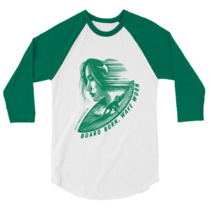 Hells Mouth 3/4 sleeve raglan shirt - Image 2
