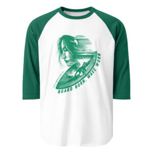 Hells Mouth 3/4 sleeve raglan shirt - Image 3